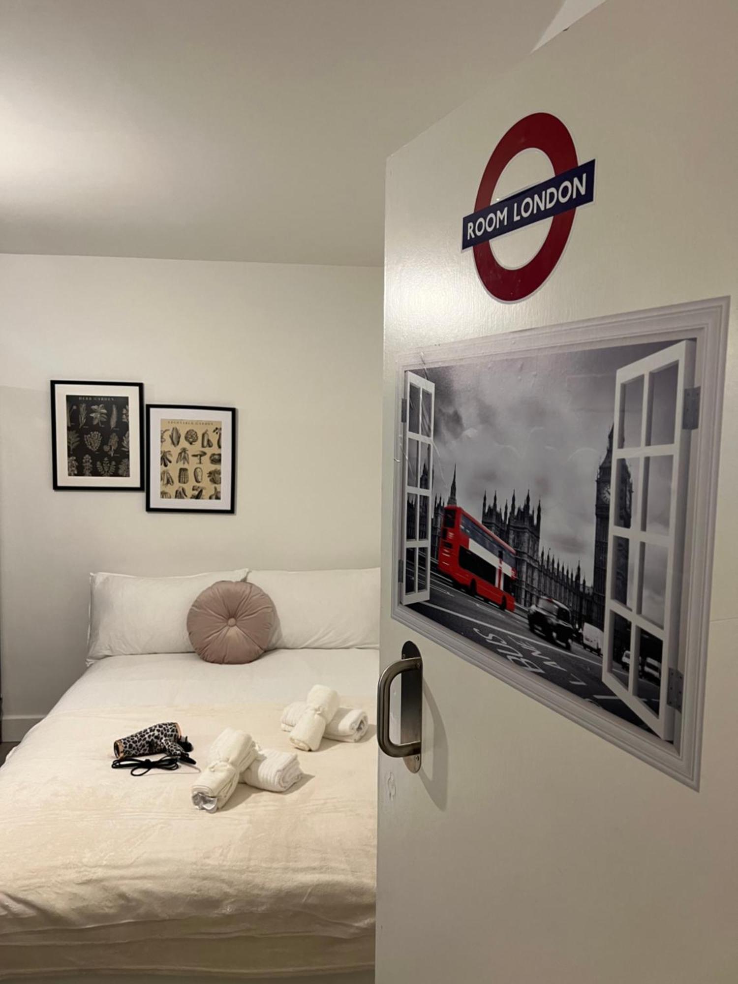 Lovely Double Rooms In Euston & Square In Central London Eksteriør bilde